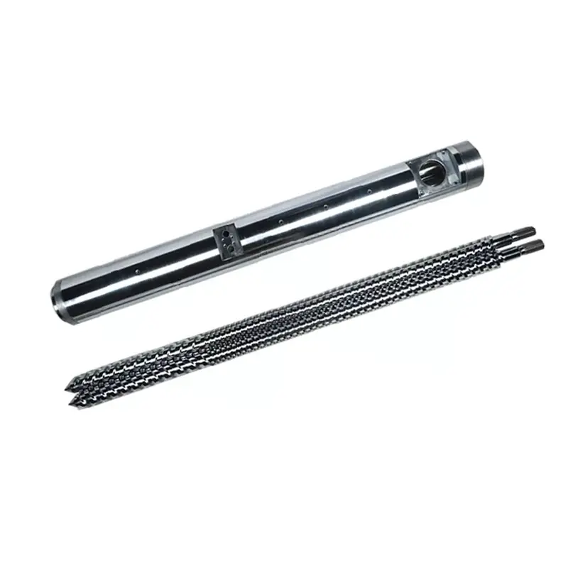 Tambor de parafuso duplo paralelo de PVC Tambor de parafuso duplo paralelo de PVC